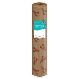 Beistle Lobster Kraft Paper Table Roll