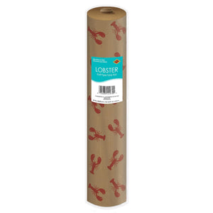 Beistle Lobster Kraft Paper Table Roll