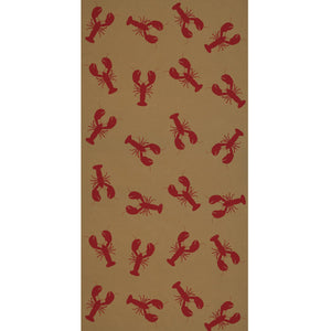 Luau Party Lobster Kraft Paper Table Roll - Bulk 6 Pack