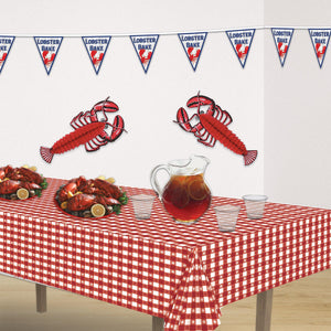 Beistle Lobster Bake Pennant Banner