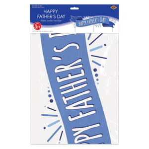 Beistle Plas Jumbo Happy Father's Day Yard Sign