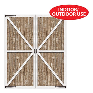 Beistle Barn Door Prop (12 Pkgs Per Case) sold in bulk.