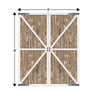 Beistle Barn Door Prop (12 Pkgs Per Case) sold in bulk.