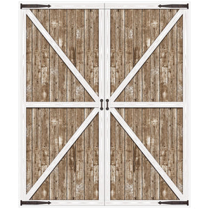 Barn Door Party Prop - Bulk 12 Pack