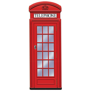 Phone Box Party Stand-Up Decoration - Bulk 4 Pack