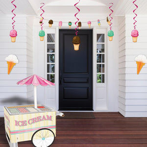 Beistle 3-D Ice Cream Cart Prop