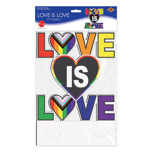 Beistle 3-D Love Is Love Centerpiece