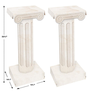 3-D Party Column Props (2/Package)