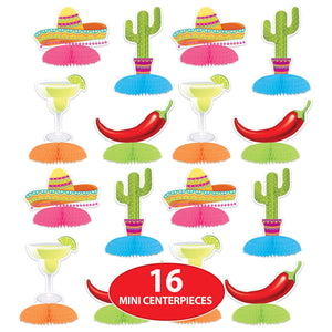 Beistle Fiesta Mini Centerpieces