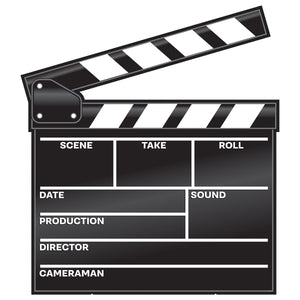 Red Carpet Clapboard Party Stand-Up Decoration