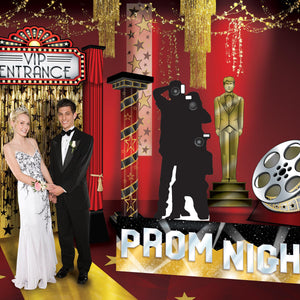 Beistle Red Carpet Prom Night Sign Stand-Up