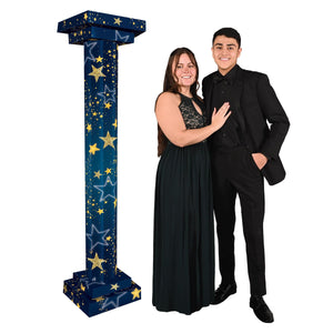 Beistle Starry Night 3-D Tall Column Props