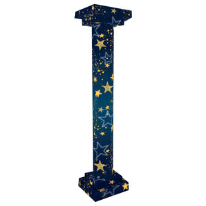 Starry Night 3-D Tall Party Column Prop - Bulk 2 Pack