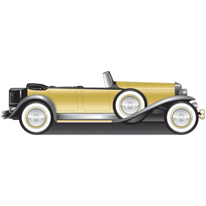 Roaring 20's Roadster Party Stand-Up Decoration