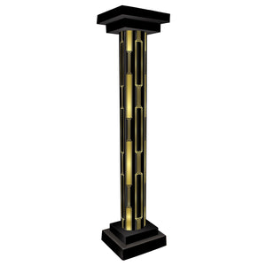 Roaring 20's 3-D Tall Party Column Prop - Bulk 2 Pack