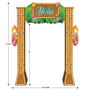 Beistle Luau 3-D Archway Prop