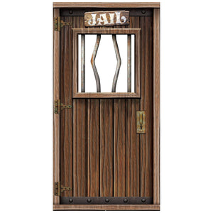 Jail Photo Prop Stand-Up Decoration - Bulk 4 Pack