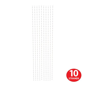 Bead Curtain - Clear - 78 inch x 24 inch - Novelty Curtains