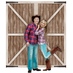 Western Barn Door Photo Prop - Prom Photo Prop 7x6 Feet