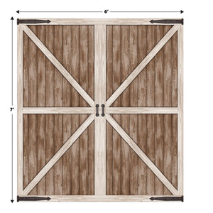 Western Barn Door Photo Prop - Prom Photo Prop 7x6 Feet