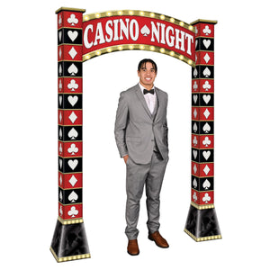 Casino 3-D Archway Prop - Prom 3-D Archway Prop 91.5x62.75 inch