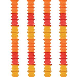 Ceiling Drops golden-yellow, orange, red - Bulk 48 Pack