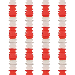 Ceiling Drops red/white - Bulk 48 Pack