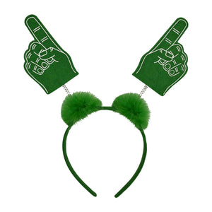 #1 Hand Boppers with Marabou green - Bulk 12 Pack