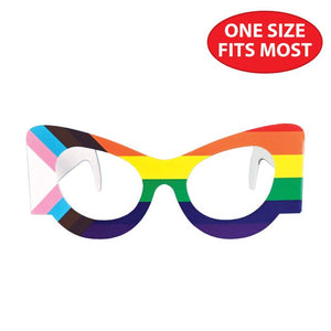 Beistle Bulk Pride Flag Eyeglasses - 48 Pair of Glasses