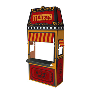 3-D Ticket Booth Prop - Bulk 4 Pack