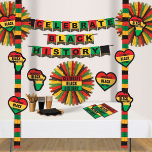 Beistle Bulk Celebrate Black History Decorating Kit