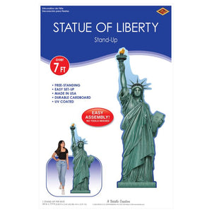 Beistle Bulk Statue Of Liberty Stand-Up - 4 Pack