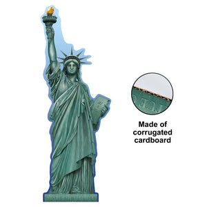 Beistle Bulk Statue Of Liberty Stand-Up - 4 Pack