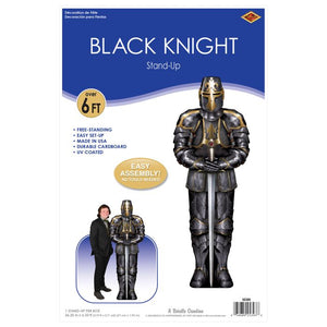 Beistle Bulk Black Knight Stand-Up - 4 Pack