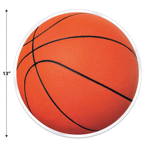 Beistle Bulk Plastic Basketball Placemats - 48 Pack