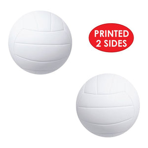 Beistle Bulk Volleyball Cutout Decorations - 240 Pack