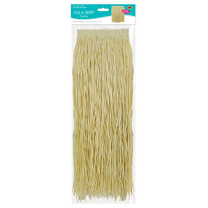 Beistle Bulk Natural Colored King Size Hula Skirt - 12 Pack