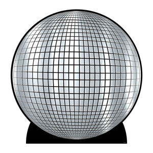 Disco Ball Stand-Up - Bulk 4 Pack