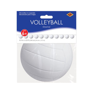 Beistle Bulk Volleyball Streamer - 12 Pack