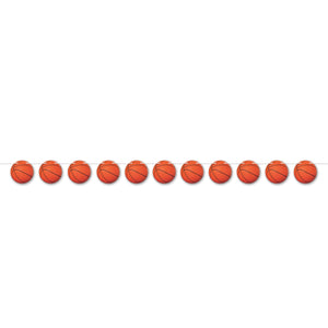 Basketball Streamer - Bulk 12 Pack