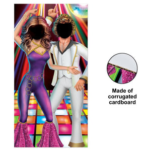 Beistle Bulk Disco Couple Photo Prop Stand-Up - 4 Pack