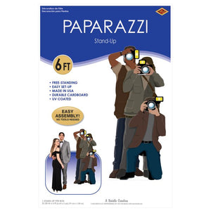 Beistle Bulk Paparazzi Stand-Up - 4 Pack