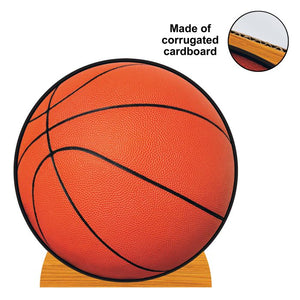 Beistle Bulk Basketball Stand-Up - 4 Pack