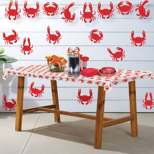 Beistle Bulk Crab Plastic Table Roll