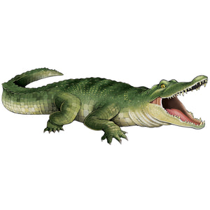 Jointed Crocodile Wall Decoration - Bulk 12 Pack