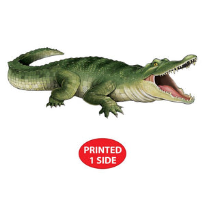 Beistle Bulk Jointed Crocodile Wall Decoration - 12 Pack