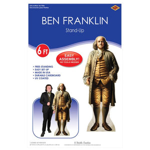 Beistle Bulk Ben Franklin Stand-Up - 4 Pack