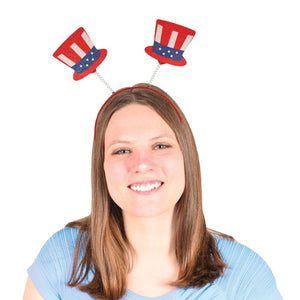 Beistle Bulk Patriotic Top Hat Boppers - 12 Pack