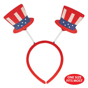 Beistle Bulk Patriotic Top Hat Boppers - 12 Pack