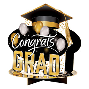 3-D Congrats Grad Centerpiece - Bulk 12 Pack